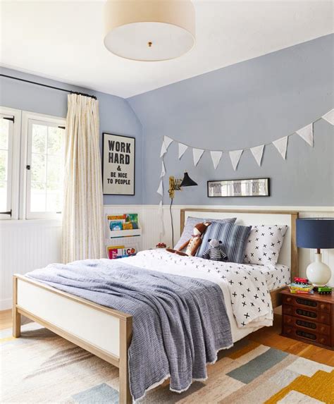 Blue And Black Scheme For Tween Boys Bedroom Ideas