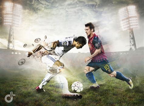 41 Messi And Ronaldo Wallpaper Wallpapersafari
