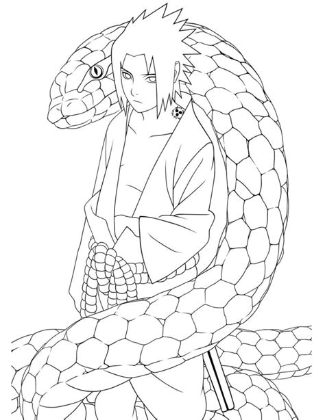 Coloriage Sasuke 80 Coloriages à Imprimer Wonder Day — Coloriages