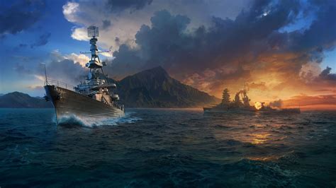 World Of Warships Hd Wallpaper Wallpapersafari Vrogue Co