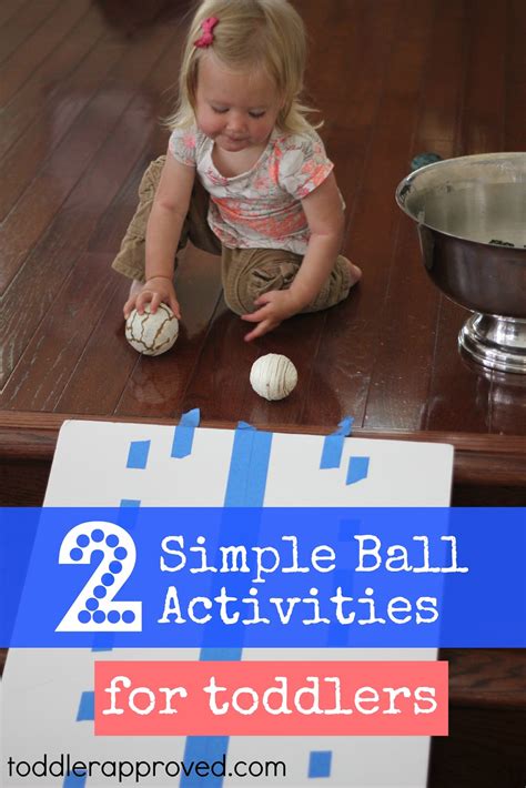 Toddler Approved Two Simple Ball Activities For Toddlers