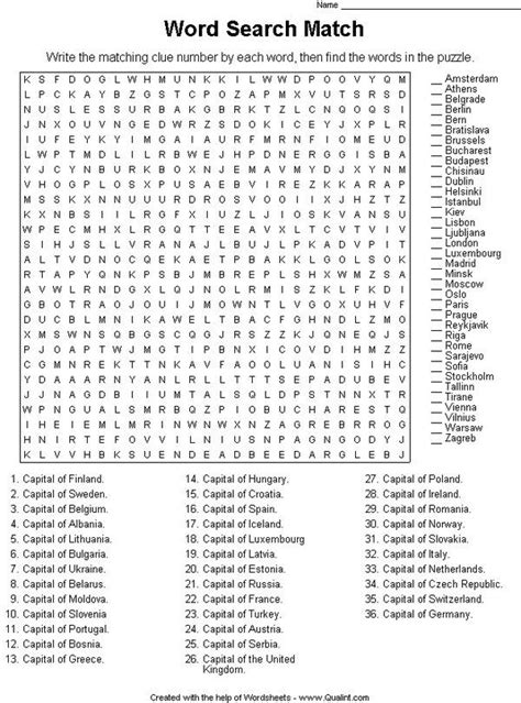 Difficult Puzzles For Adults The Word Search Word Scramble And Crossword Puzzle Maker