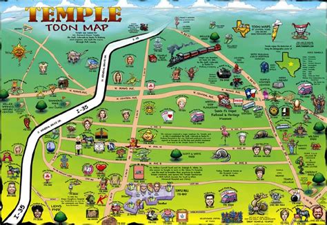 Map Of Temple Texas Map Of The World
