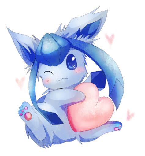 Pokemon Cute Adorable Kawaii Pixiv Fan Art Glaceon