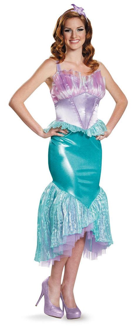 Disney Princess Ariel Deluxe Adult Costume Costumes For Women Ariel Costumes Mermaid