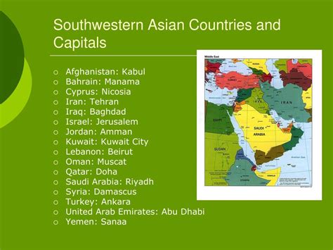 Ppt Physical Geography Of The Southwest Asia Powerpoint Presentation