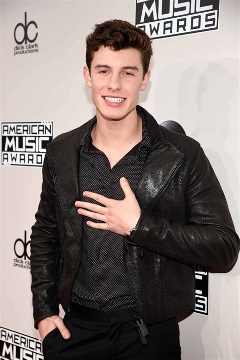 Shawn Mendes Attends The 2016 American Music Awards Shawn Mendes Hair