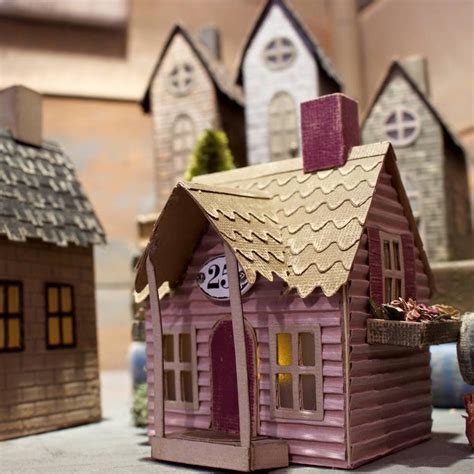 Tim Holtz Village Dwelling Inspiration Found On The Sizzix Fb Page