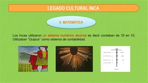 Historia 4° Legado Cultural Inca 31 08 Al 11 09 Youtube