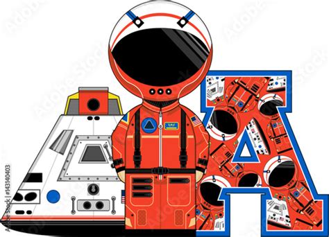 Astronaut Alphabet