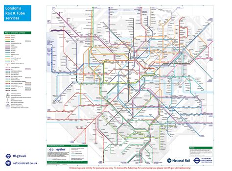 London Train Station Map Map Of London Train Stations England