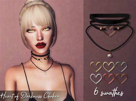 New Meshfound In Tsr Category Sims 4 Female Necklaces Sims 4