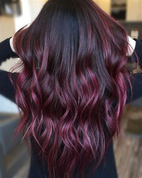 Warna Rambut Coklat Merah Maroon Image Search To Find Product