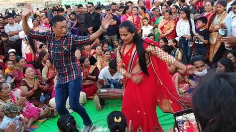 गुल्मीमा यसरि मनाइछ तीज New Nepali Cultural Teej Dance 2078 Gulmi Youtube