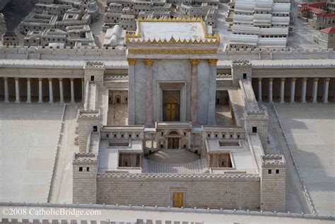 Holy Temple Jerusalem Model Of Old Jerusalem Note That Golgotha Was