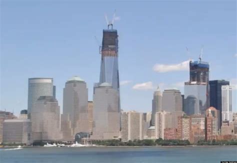 One World Trade Center Time Lapse Video Earthcam Shows Freedom Tower