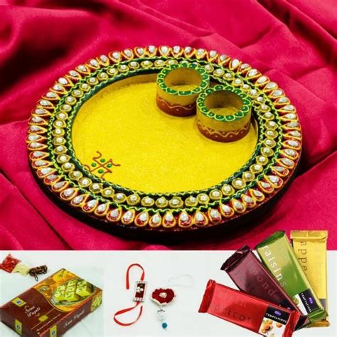 Best Ways To Decorate Thali For Rakhi At Rakshabandhan K Craft