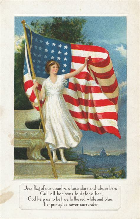 The Daily Postcard Flag Day