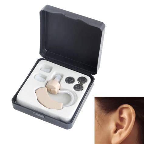 Axon Xm 919t Hearing Aid Mini Behind Ear Volume Adjustable Portable