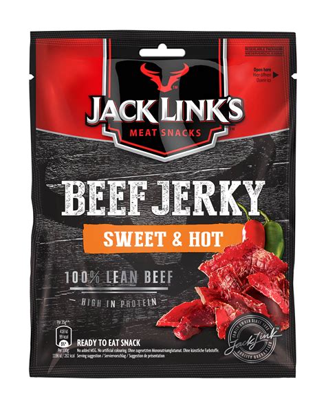 Suszona wołowina Jack Links Beef Jerky Sweet&Hot 70g - Sklep militarny ...