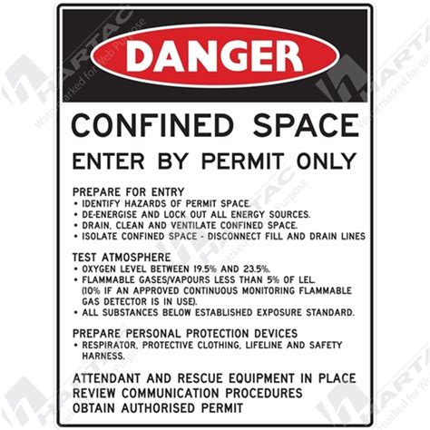 Confined Space Signs Danger Sign Confined Space Confined Space Entry