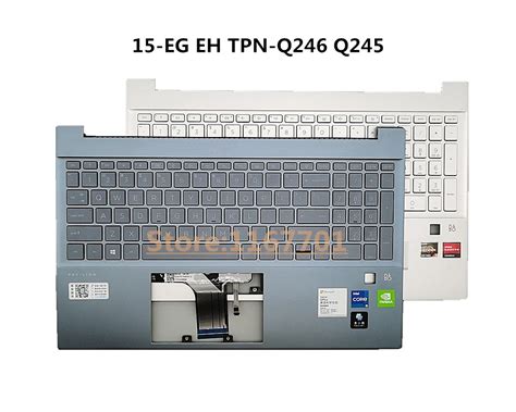 Laptop Us Backlit Keyboard Cover Shell For Hp Pavilion 15 Eg Eh G7h Tpn