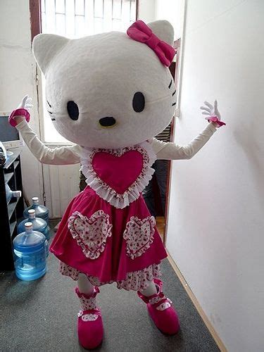 Hello Kitty Maskota Kostim Mascot Costume Hello Kitty Costume