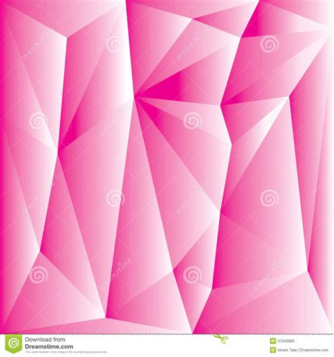 Abstract Pink Polygon For Background Stock Illustration Illustration