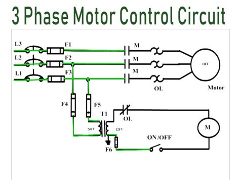 Three Phase Circuit Diagram