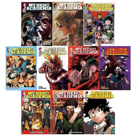 My Hero Academia Vol 6 15 Kohei Horikoshi Collection 10 Books Set