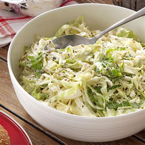 Caraway Coleslaw With Citrus Mayonnaise Recipe Taste Of Home