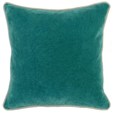 Blue Green Surf Velvet Throw Pillow Rc Willey Velvet Throw Pillows