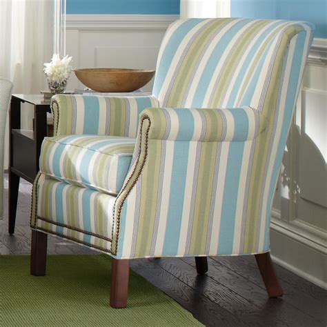 Transitional Rolled Arm Accent Chair With Nailhead Trim By Craftmaster Wolf And Gardiner Wolf