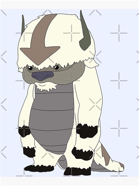 Standing Appa From Avatar Poster For Sale By Gwynethc Redbubble