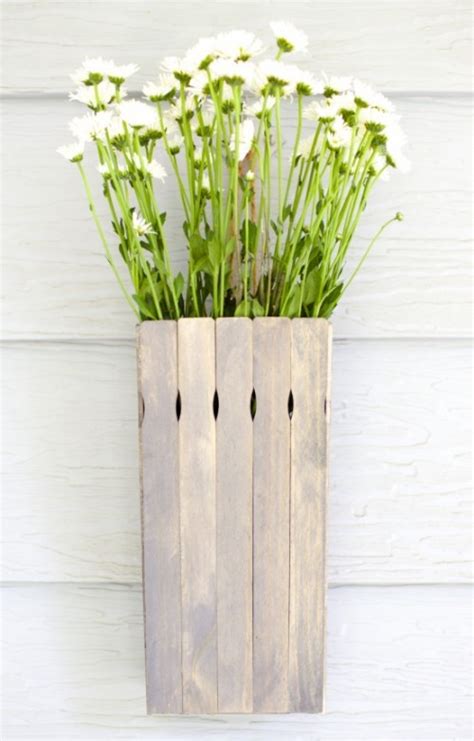 Rustic Diy Hanging Flower Box Shelterness