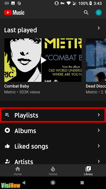 Use The Youtube Music App For Android Visihow