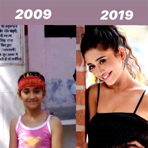 10yearchallenge Shivangi Joshi Posts A Super Cute Pic From Her