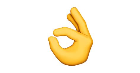 Señal de aprobación con la mano Emoji Significado copiar y pegar