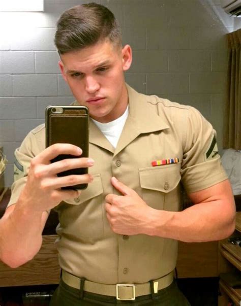 Uniform Selfie Men In Uniform Military Men Cute