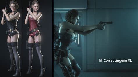 Resident Evil Jill Corset Lingerie Xl Mod Showcase Pc Only Youtube