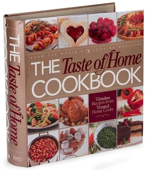 Taste Of Home Cookbook By Readers Digest Editors Of Home Taste
