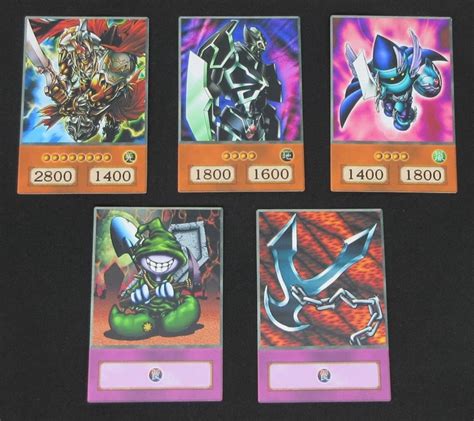 Yu Gi Oh Anime Style Orica Card Set Joey Etsy