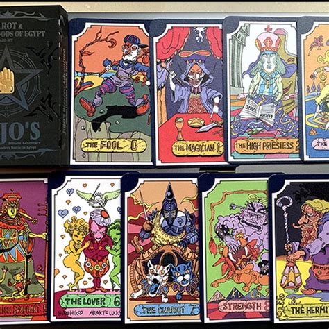 Jojos Bizarre Adventure Stardust Crusaders Tarot Cards Freeshipping