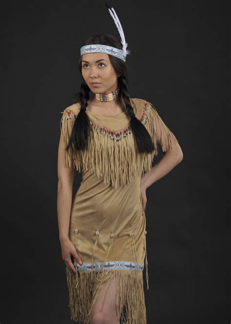 Adult Deluxe Indian Woman Squaw Costume 36127 Struts Party Superstore