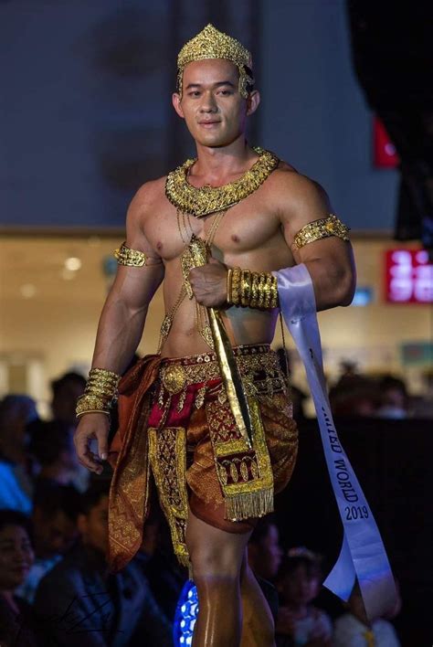 🇰🇭 cambodia handsome man in traditional costume 🇰🇭 ️ cambodia outfit