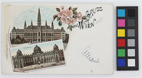 Gruß Aus Wien Rathhaus Kk Hofburg Wien Museum Online Sammlung