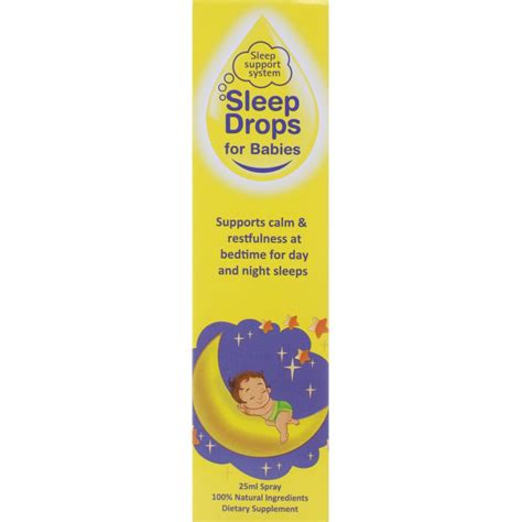 Buy Sleepdrops Sleep Assistance For Babies 25ml Online At Nz