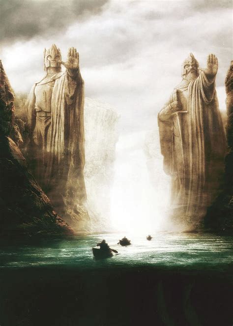 The Argonath Painting By Kun Pact