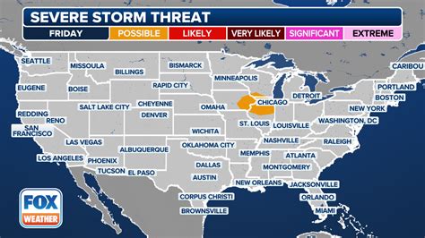 Us Severe Thunderstorm Warning Map