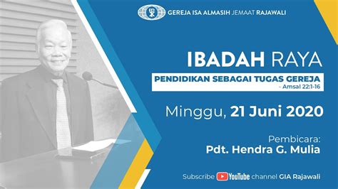 Votum & salam ibadah kristen : Votum & Salam Ibadah Kristen - Ibadah Raya 19 April 2020 ...